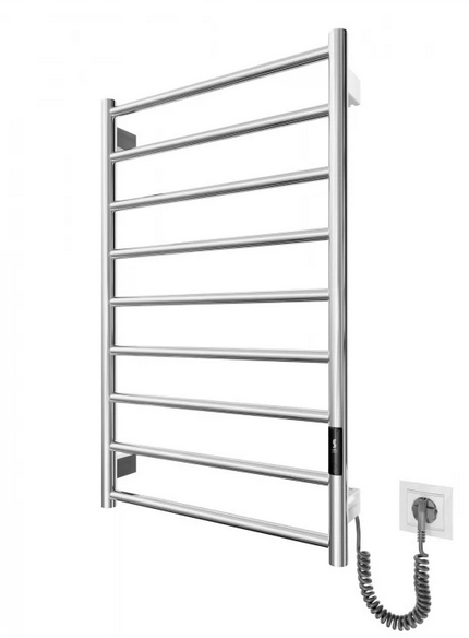 Электрический полотенцесушитель Mario Урбан-І 810x500/85 TR K 2.0. нержавеющая сталь 4820258983155
