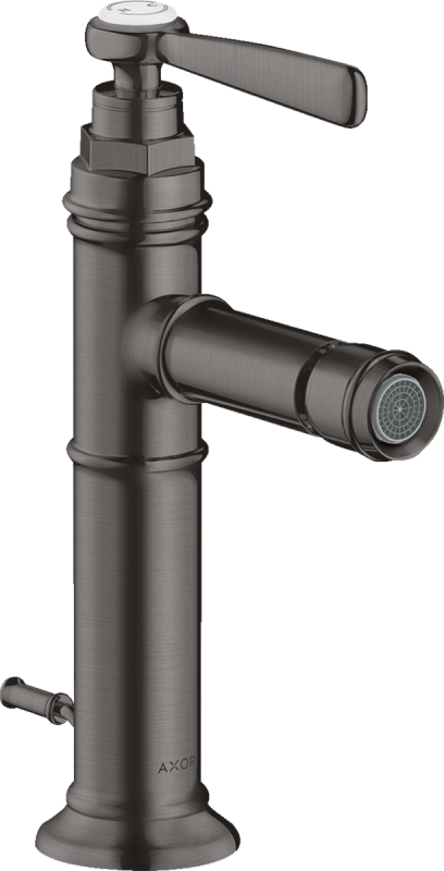 Смеситель для биде Hansgrohe Axor Montreux с донным клапаном шлифованный черный хром 16526340