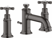 Смеситель для раковины Hansgrohe Axor Montreux с донным клапаном шлифованный черный хром 16536340