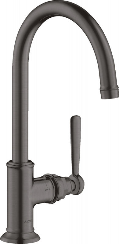 Змішувач для раковини Hansgrohe Axor Montreux одноважільний чорний шліфований хром 16518340