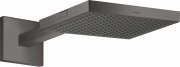 Верхний душ Hansgrohe Axor ShowerSolutions 240х240 мм 1 режим с держателем шлифованный черный хром 10925340