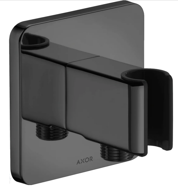 Шлангове підключення Hansgrohe Axor ShowerSolutions з тримачем шліфований чорний хром 11626340