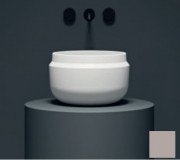 Раковина для ванної кімнати Kolpa San Boul Ø40 см накладна Kerrock пісочний/білий 592290