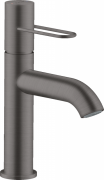 Смеситель для раковины Hansgrohe Axor Uno однорычажный шлифованный черный хром 38026340