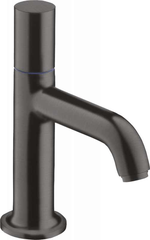 Кран для холодной воды Hansgrohe Axor Uno одновентильный шлифованный черный хром 38130340