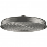 Лейка для верхнего душа Hansgrohe Axor Montreux ⌀240 мм 1-режимная шлифованный черный хром 28474340