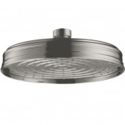 Лейка для верхнего душа Hansgrohe Axor Montreux ⌀180 мм 1-режимная шлифованный черный хром 28487340