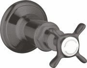 Запорный вентиль скрытого монтажа Hansgrohe Axor Montreux шлифованный черный хром 16871340