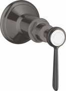 Запорный вентиль скрытого монтажа Hansgrohe Axor Montreux шлифованный черный хром 16872340