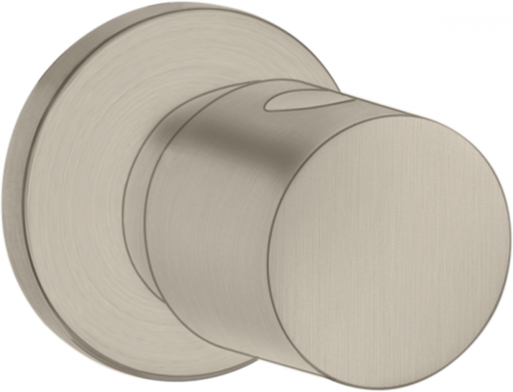 Запорный вентиль скрытого монтажа Hansgrohe Axor Uno шлифованный никель 38976820