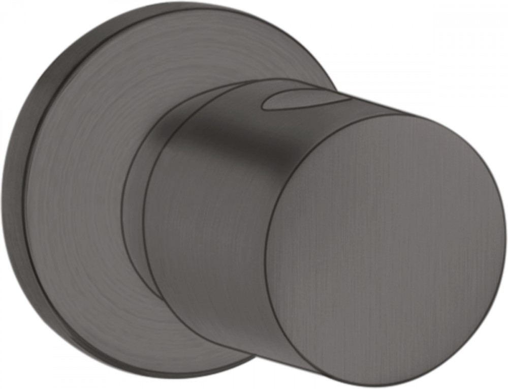 Запірний вентиль прихованого монтажу Hansgrohe Axor Uno шліфований чорний хром 38976340