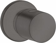 Запорный вентиль скрытого монтажа Hansgrohe Axor Uno шлифованный черный хром 38976340