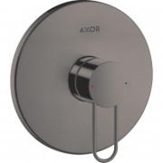 Смеситель для душа скрытого монтажа Hansgrohe Axor Uno шлифованный черный хром 38626340