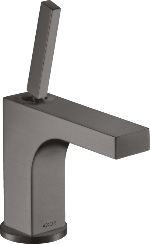 Змішувач для раковини Hansgrohe Axor Citterio із донним клапаном шліфований чорний хром 39035340