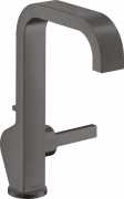 Смеситель для раковины Hansgrohe Axor Citterio с донным клапаном шлифованный черный хром 39034340