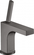 Змішувач для раковини Hansgrohe Axor Citterio із донним клапаном шліфований чорний хром 39035340