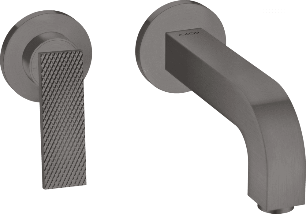Змішувач для раковини Hansgrohe Axor Citterio настінний шліфований чорний хром 39181340