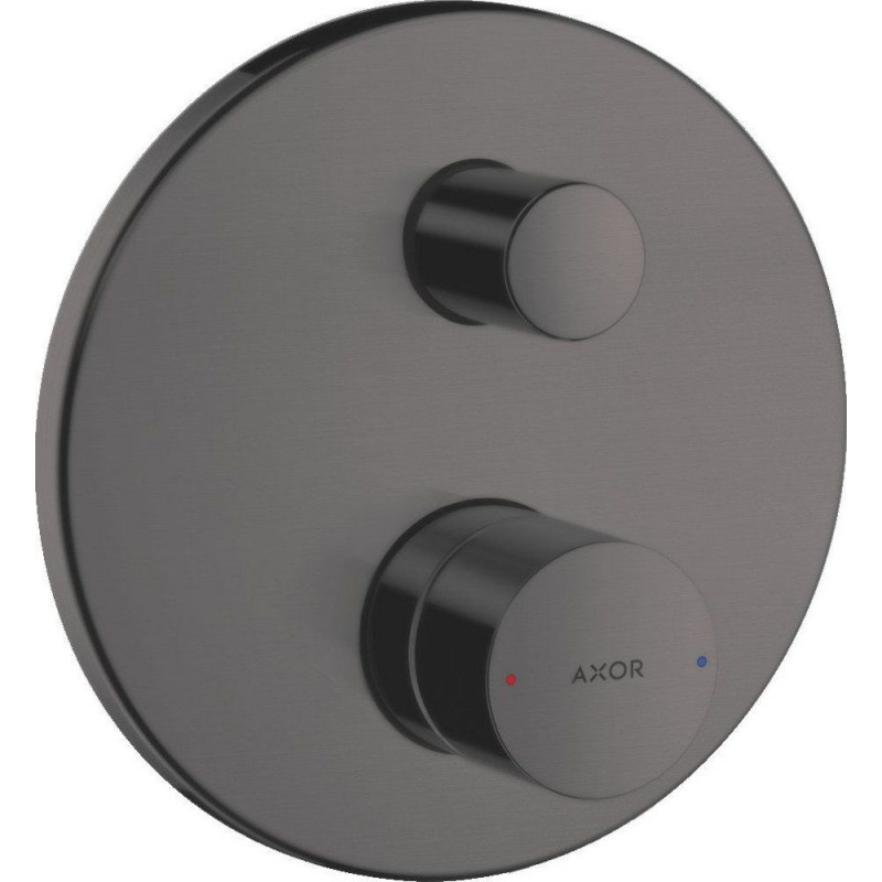 Смеситель для душа скрытого монтажа Hansgrohe Axor Uno шлифованный черный хром 45405340