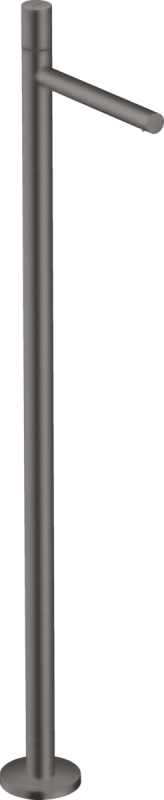 Змішувач для раковини Hansgrohe Axor Uno одноважільний підлоговий шліфований чорний хром 45037340