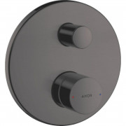 Смеситель для душа скрытого монтажа Hansgrohe Axor Uno шлифованный черный хром 45405340