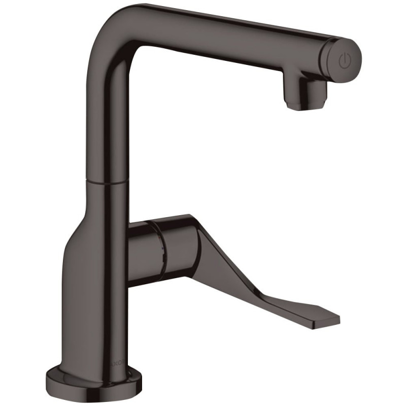 Змішувач для кухні Hansgrohe Axor Citterio Select 230 одноважільний шліфований чорний хром 39860340