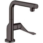 Змішувач для кухні Hansgrohe Axor Citterio Select 230 одноважільний шліфований чорний хром 39860340