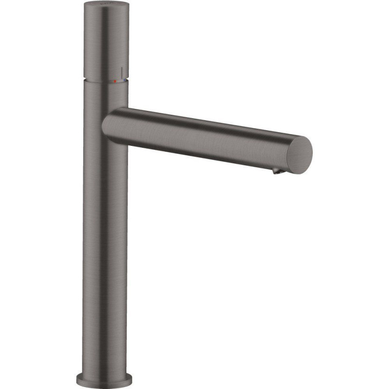 Смеситель для раковины Hansgrohe Axor Uno однорычажный шлифованный черный хром 45003340