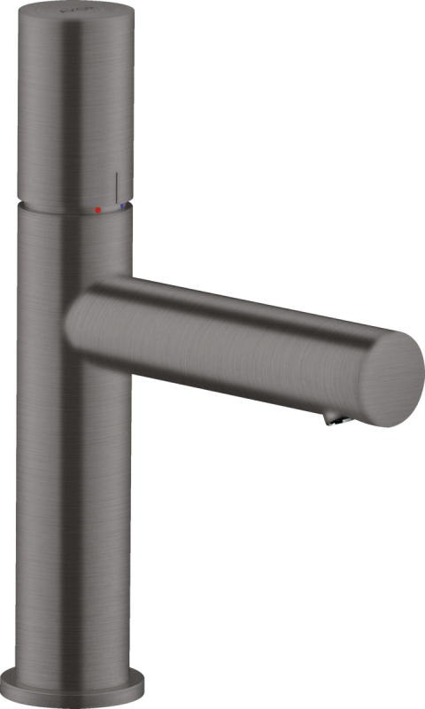 Смеситель для раковины Hansgrohe Axor Uno однорычажный шлифованный черный хром 45002340