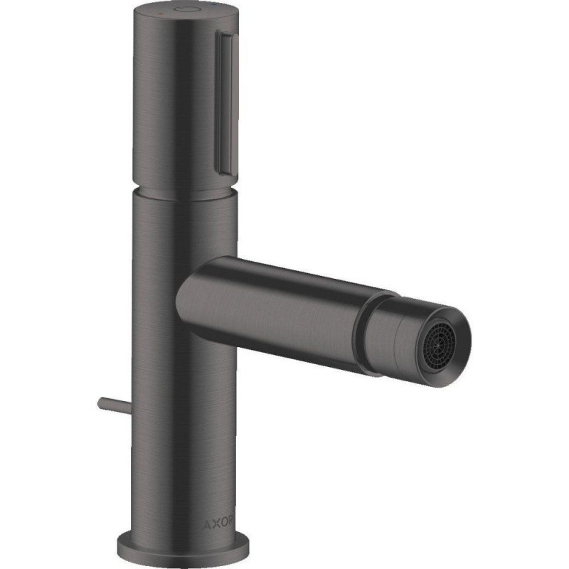 Смеситель для биде Hansgrohe Axor Uno с донным клапаном шлифованный черный хром 45210340