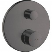 Смеситель для душа скрытого монтажа Hansgrohe Axor Uno шлифованный черный хром 45405340