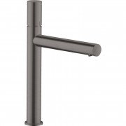 Змішувач для раковини Hansgrohe Axor Uno одноважільний шліфований чорний хром 45003340