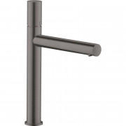Змішувач для раковини Hansgrohe Axor Uno одноважільний шліфований чорний хром 45003340