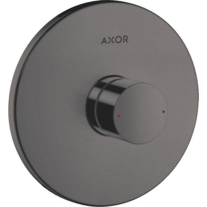 Змішувач для душу прихованого монтажу Hansgrohe Axor Uno шліфований чорний хром 45605340