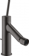 Смеситель для биде Hansgrohe Axor Starck с донным клапаном шлифованный черный хром 10211340