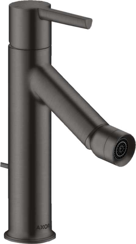 Смеситель для биде Hansgrohe Axor Starck с донным клапаном шлифованный черный хром 10214340