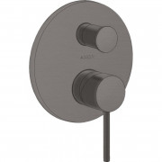 Смеситель для душа скрытого монтажа Hansgrohe Axor Starck шлифованный черный хром со встроенной защитной комбинацией EN1717 10418340