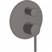 Смеситель для душа скрытого монтажа Hansgrohe Axor Starck шлифованный черный хром со встроенной защитной комбинацией EN1717 10427340