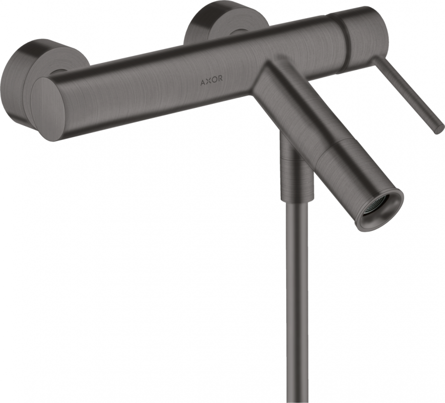 Змішувач для ванної Hansgrohe Axor Starck одноважільний шліфований чорний хром 10411340