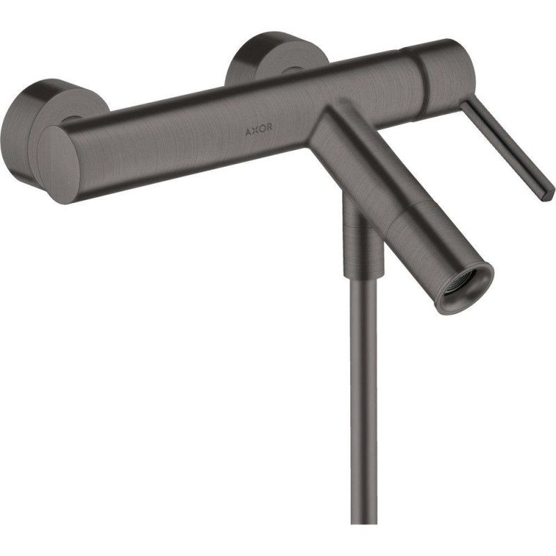 Смеситель для ванной Hansgrohe Axor Starck однорычажный шлифованный черный хром 10465340