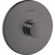 Смеситель для душа скрытого монтажа Hansgrohe Axor Uno шлифованный черный хром 45605340