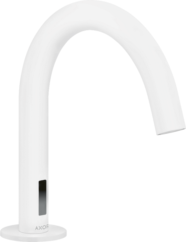 Смеситель для раковины Hansgrohe Axor Uno электронный матовый белый 38010700