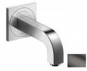 Смеситель для раковины Hansgrohe Axor Citterio электронный настенный шлифованный черный хром 39117340