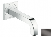 Смеситель для раковины Hansgrohe Axor Citterio электронный настенный шлифованный черный хром 39118340