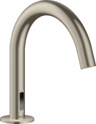 Смеситель для раковины Hansgrohe Axor Uno электронный шлифованный никель 38010820