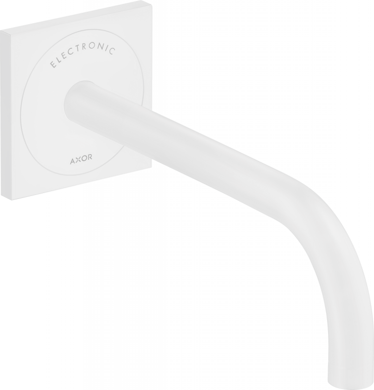 Змішувач для раковини Hansgrohe Axor Uno електронний настінний матовий білий 38120700