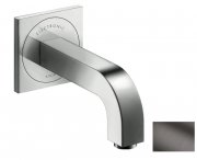 Смеситель для раковины Hansgrohe Axor Citterio электронный настенный шлифованный черный хром 39117340