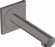 Змішувач для раковини Hansgrohe Axor Uno електронний настінний шліфований чорний хром 45110340