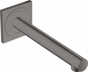 Смеситель для раковины Hansgrohe Axor Uno электронный настенный шлифованный черный хром 45111340