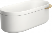 Полиця для ванної Hansgrohe Axor Suite Basins & Bathtub метал шліфована бронза 42006140