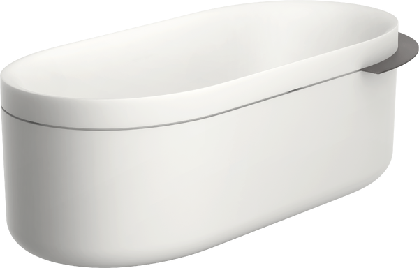 Полиця для ванної Hansgrohe Axor Suite Basins & Bathtub метал шліфований чорний хром 42006340